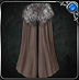 Fur-trimmed Cloak